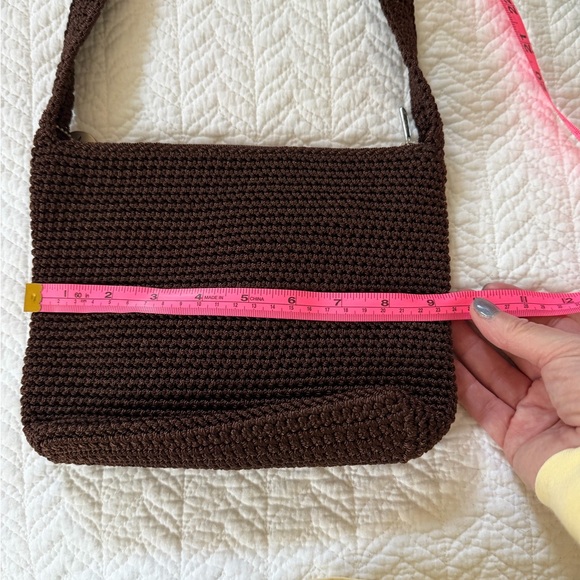 The Sak Dark Brown Crochet Bag New - Picture 6 of 7